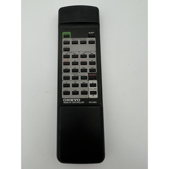 ONKYO RC-330S Genuine OEM Remote Control TX-2100 TX-8011 TX-8211 Good Condition - Picture 2 of 8